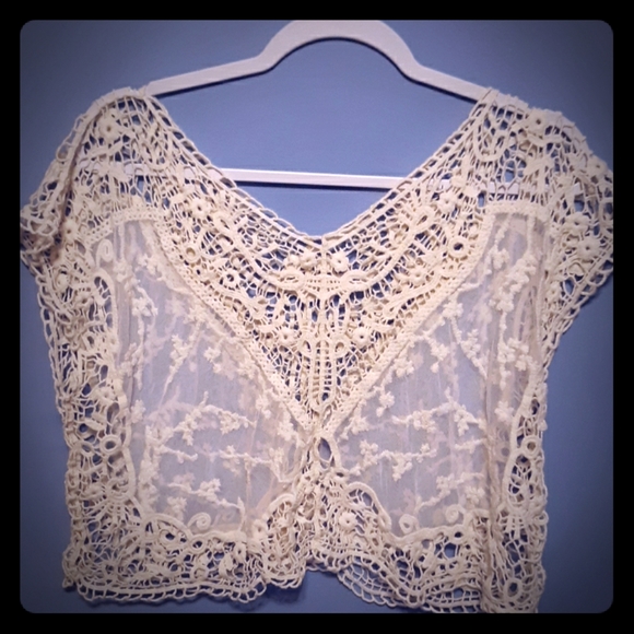 Tops - Crotcheted lace top
